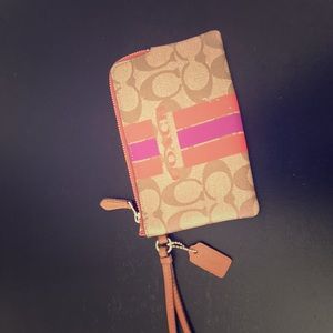 Coach wristlet